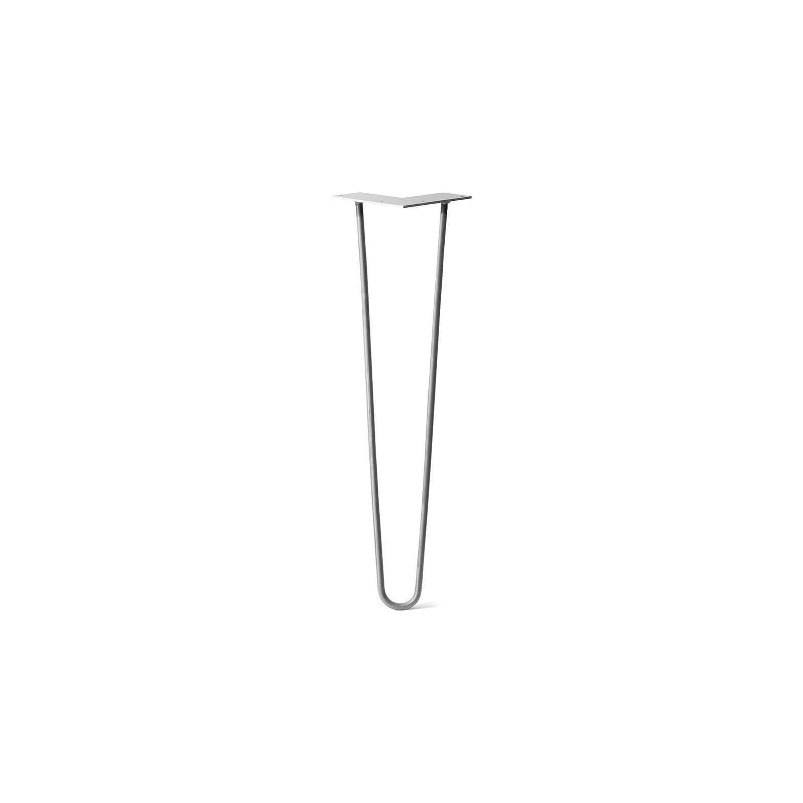 Hairpin Leg (Sold Separately), 2-Rod Design - Clear Coated Finish